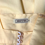 Brutus 1970s vintage billowing balloon sleeve tunic smock / Jeff Banks / Clobber