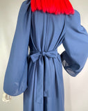 1960s 70s Ossie Clark style vintage Kaftan maxi dress / Hippie / Biba / Bus Stop / Lee Bender