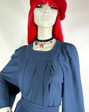 1960s 70s Ossie Clark style vintage Kaftan maxi dress / Hippie / Biba / Bus Stop / Lee Bender