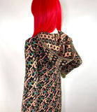 1960s vintage woven tapestry coat / Hippie / Folklore / Psych / 70s / hood