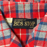 BUS Stop 1970s plaid wool lumberjack spring jacket / 40s / Biba / Lee Bender
