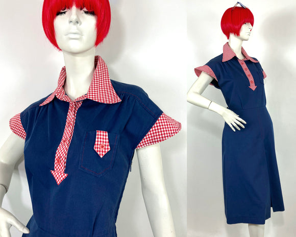 1960s vintage Mod Scooter girl arrow design dress / Ready Steady Go! / Northern Soul