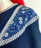 1960s vintage hippie boho midi dress / 70s Festival / Cottagecore / Folklore