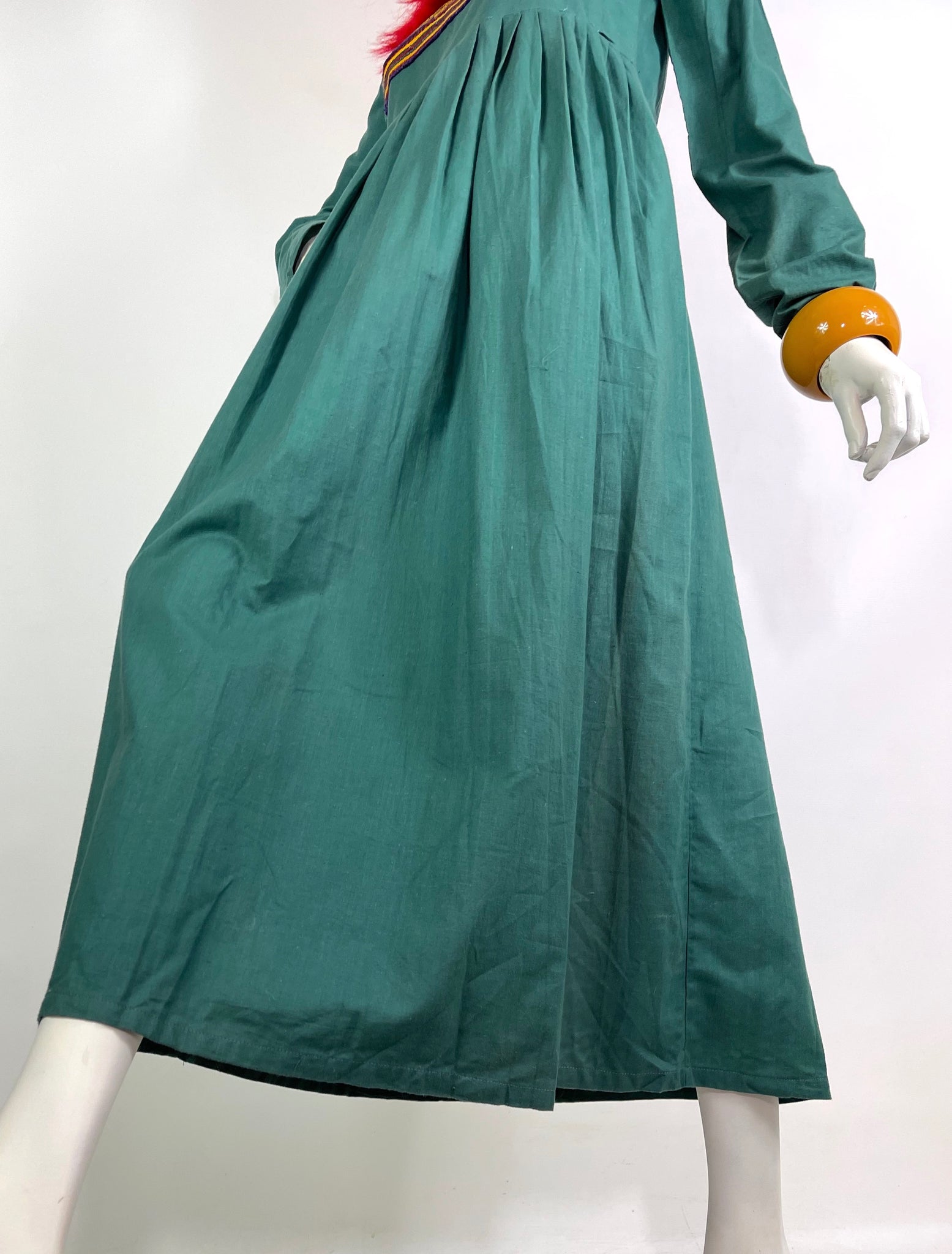 1960s vintage hippie cotton afghan kaftan maxi dress / Lux hippie / ca Top of the Shops Boutique 1960s vintage hippie cotton afghan kaftan maxi dress / Lux hippie / ca Top of the Shops Boutique