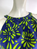 1960s vintage psychedelic Go Go Mod mini dress / 70s / Party / Carnaby / Twiggy