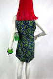 1960s vintage psychedelic Go Go Mod mini dress / 70s / Party / Carnaby / Twiggy