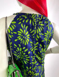 1960s vintage psychedelic Go Go Mod mini dress / 70s / Party / Carnaby / Twiggy