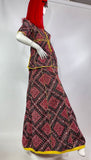 1970s vintage Indian cotton two piece set / tunic & skirt / co-ord / psych / Hippie / Morocco