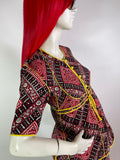 1970s vintage Indian cotton two piece set / tunic & skirt / co-ord / psych / Hippie / Morocco