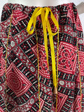 1970s vintage Indian cotton two piece set / tunic & skirt / co-ord / psych / Hippie / Morocco