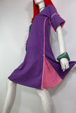 1960s vintage space age indian cotton dress / Suzon Dejardin / Mod / Made in India