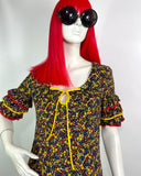John Marks 1970s vintage ditsy floral maxi dress / 60s hippie / summer / Festival / cotton