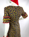 John Marks 1970s vintage ditsy floral maxi dress / 60s hippie / summer / Festival / cotton