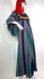 1960s vintage hippie ethnic kaftan maxi dress / Lux hippie / caftan / 70s marrakech