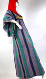 1960s vintage hippie ethnic kaftan maxi dress / Lux hippie / caftan / 70s marrakech