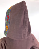 1960s vintage Souk embroidered cotton kaftan / Hippie / Festival / Made in Pakistan / 70s