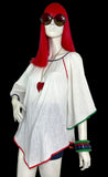 1970s vintage cheese cloth smock top / tunic / hippie / Festival / Hippy
