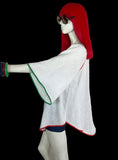 1970s vintage cheese cloth smock top / tunic / hippie / Festival / Hippy