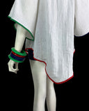 1970s vintage cheese cloth smock top / tunic / hippie / Festival / Hippy