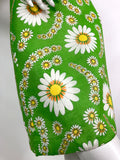 Reserved>>>> Louis Caring vintage 1960s Mod flower print dress / Carnaby / Go Go / summer dress