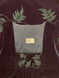 Kate Beaver vintage 70s velvet smock pinafore midi dress 70s Hippie / Aubrey beardsley