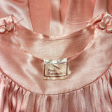 1970s Peter Robinson vintage satin tunic / smock top balloon sleeves / 30s / Biba / Bus Stop