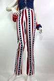 1970s vintage USA stars and stripes jeans / trousers / Mod / America / 60s Psych / Brian Jones