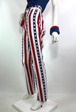 1970s vintage USA stars and stripes jeans / trousers / Mod / America / 60s Psych / Brian Jones