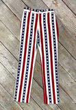 1970s vintage USA stars and stripes jeans / trousers / Mod / America / 60s Psych / Brian Jones