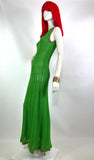 1960s vintage hand crocheted maxi dress / summer / festival / Hippie Boho 70s