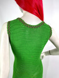 1960s vintage hand crocheted maxi dress / summer / festival / Hippie Boho 70s