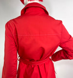 1960s 70s vintage Mod trench jacket / mini mac / Rain mac / Twiggy / safari look