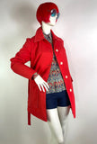 1960s 70s vintage Mod trench jacket / mini mac / Rain mac / Twiggy / safari look