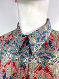 1980s vintage Liberty cotton blouse / Ianthe Tana Lawn / RARE