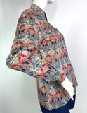 1980s vintage Liberty cotton blouse / Ianthe Tana Lawn / RARE
