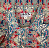 1980s vintage Liberty cotton blouse / Ianthe Tana Lawn / RARE