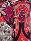 1970s vintage 'City Swingers' psychedelic maxi dress / 60s party / stage wear / Hippie