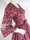 1970s 80s vintage 'Origina' Liberty print cotton dress / smock / Annabelinda Oxford