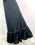 Marion Donaldson 1970s vintage Aztec boho maxi dress / Festival / balloon sleeves / 60s Psych