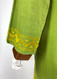1960s vintage heavily embroidered woven cotton kaftan / Hippie / Festival / Woodstock 70s