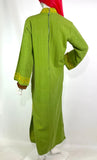 1960s vintage heavily embroidered woven cotton kaftan / Hippie / Festival / Woodstock 70s