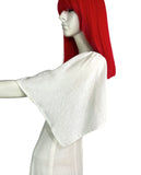 1970s vintage cotton cheese cloth embroidered maxi  dress 60s Hippie / summer Stevie Nicks