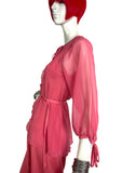 Mr Darren 1970s vintage Disco jumpsuit / pant suit / Disco / Studio 54 / Lee Bender