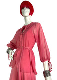 Mr Darren 1970s vintage Disco jumpsuit / pant suit / Disco / Studio 54 / Lee Bender