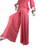 Mr Darren 1970s vintage Disco jumpsuit / pant suit / Disco / Studio 54 / Lee Bender