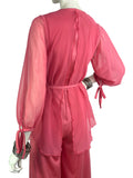 Mr Darren 1970s vintage Disco jumpsuit / pant suit / Disco / Studio 54 / Lee Bender