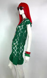 1960s vintage crochet Mod mini dress / Twiggy / summer / festival / Woodstock / Hippie