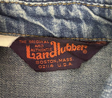Landlubber 70s vintage denim jean shirt dress / 60s / Almost Famous / Americana Hippie