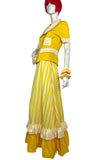 1970s vintage Diana Mackinnon two piece set / co-ord / jacket & skirt / 60s Pop Art