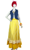 1970s vintage Diana Mackinnon two piece set / co-ord / jacket & skirt / 60s Pop Art